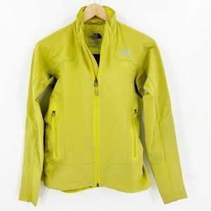 The North Face Summit Series Jacket Full Zip Fleece Windproof Green Size XS